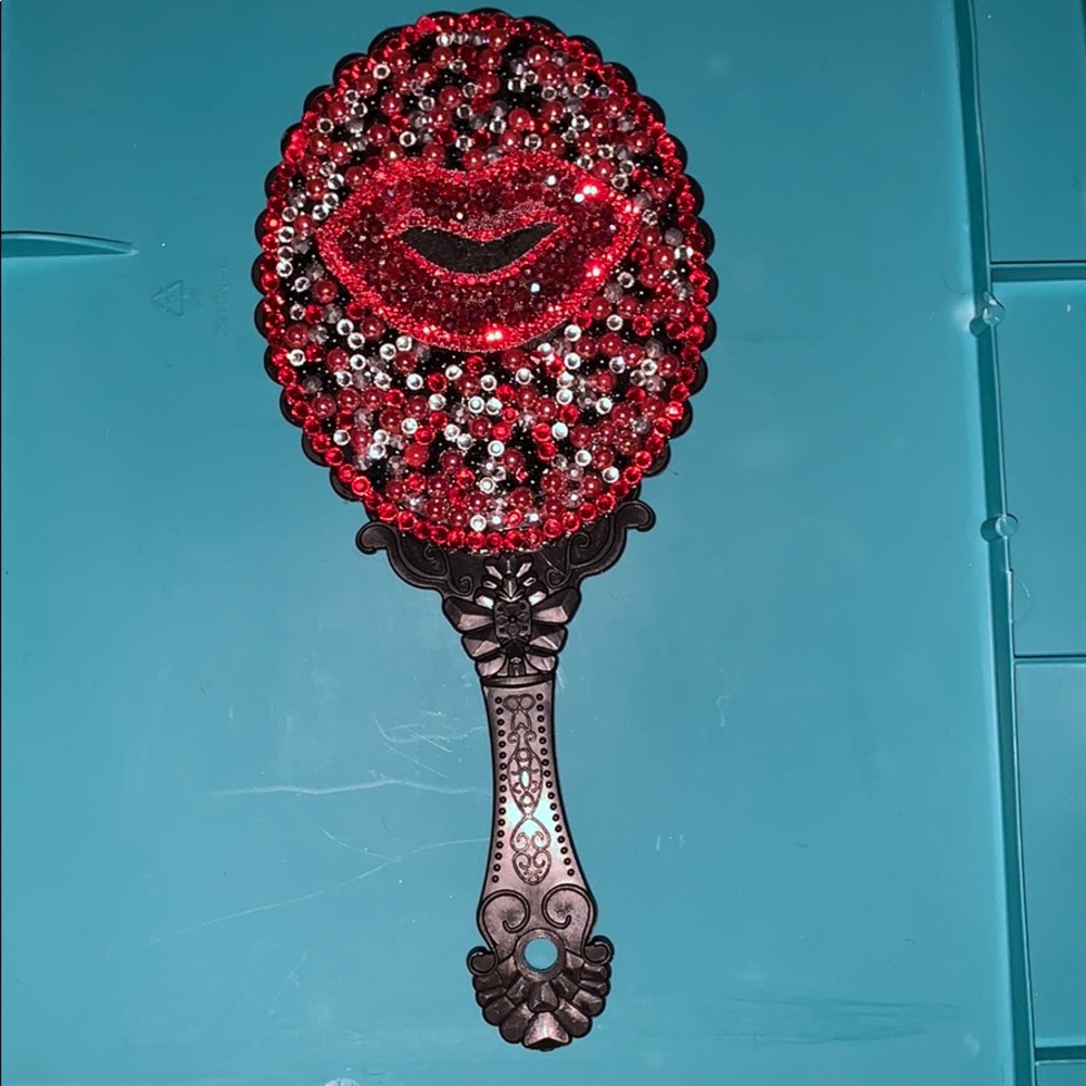 Hand held and made mirror made by myself